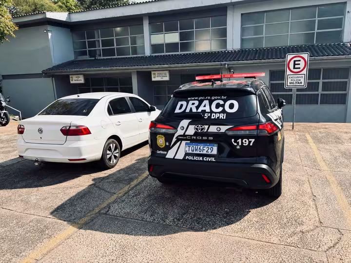 Cruz Alta RS/ Falso roubo de veículo é desvendado pela polícia..